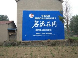德安农村墙体广告的长尾效应