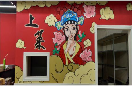 德安墙体彩绘的发展和应用