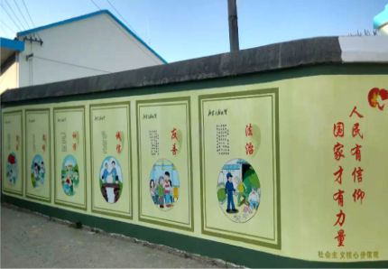 德安文化墙施工攻略